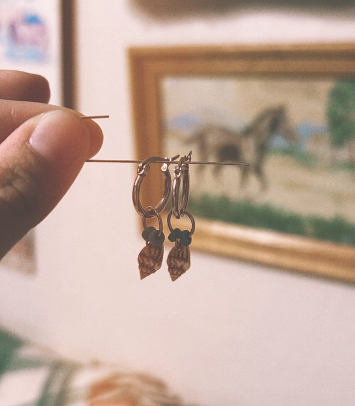 Shell earrings