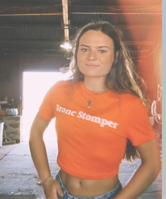 Bronc Stomper baby tee