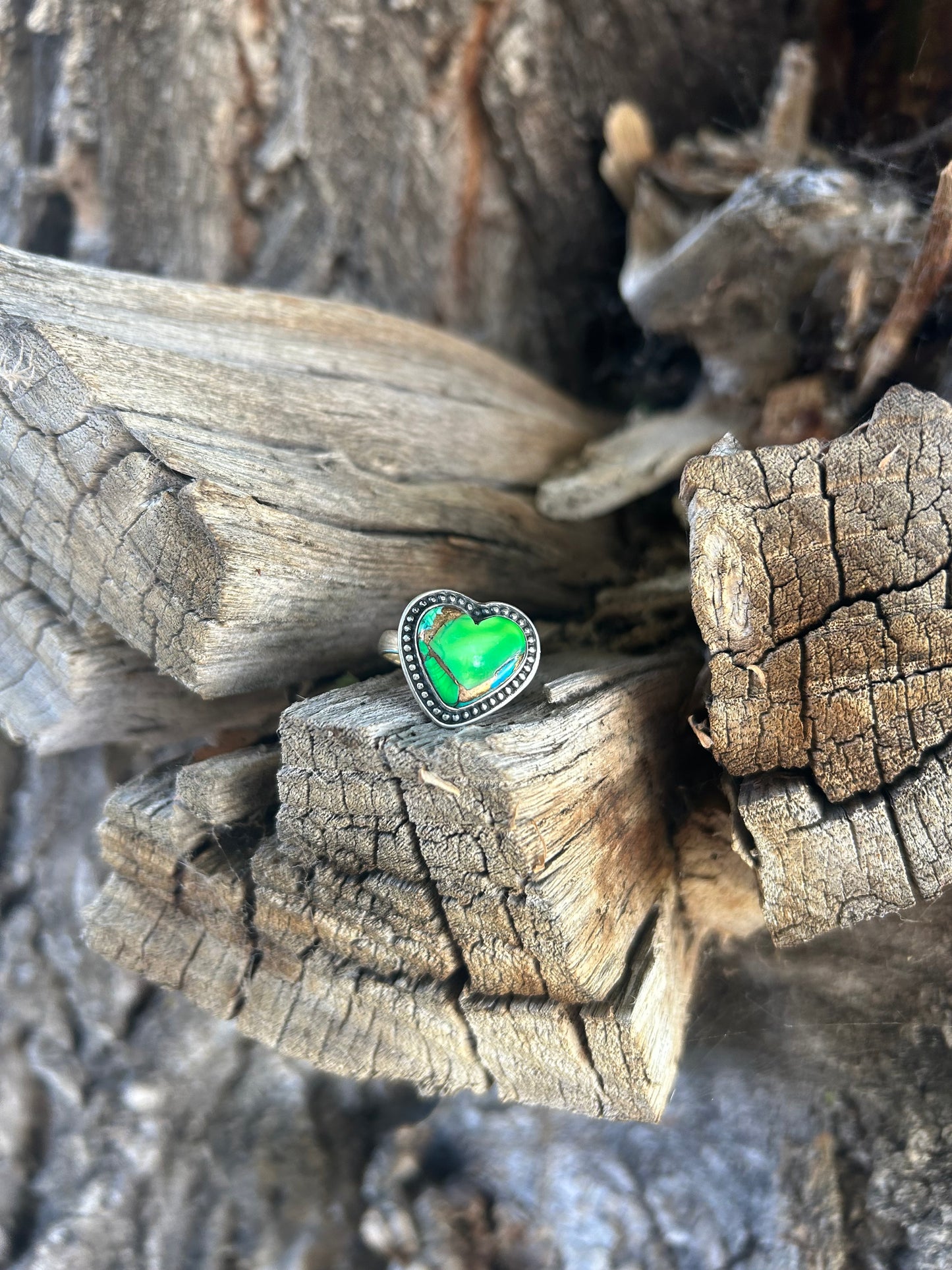 Peacock Dahlia ring ￼