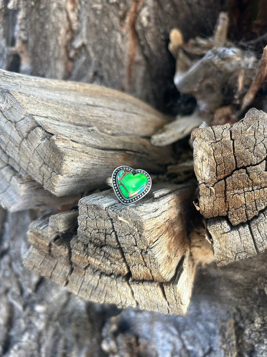Peacock Dahlia ring ￼