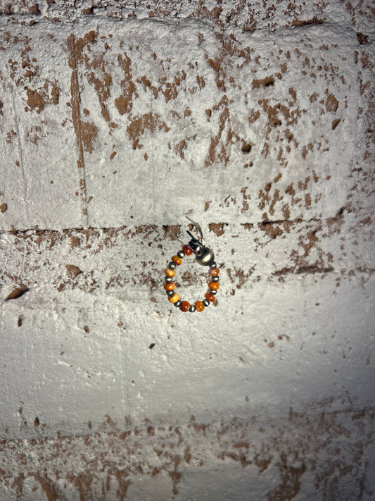 Spiney Oyster and Navajo Pearl stretchy rong