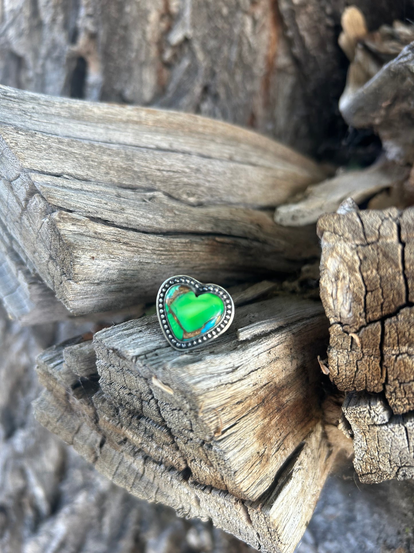 Peacock Dahlia ring ￼