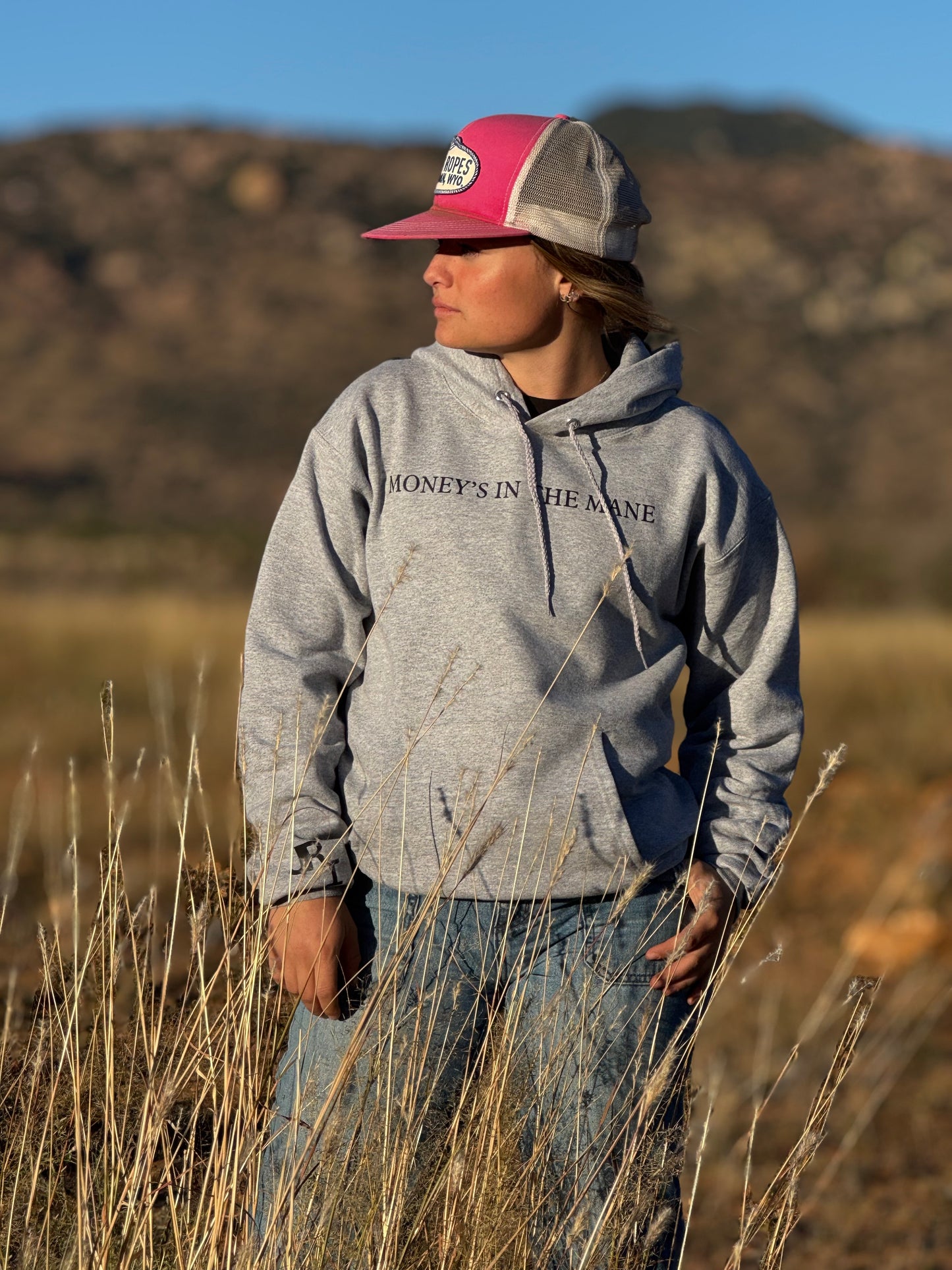 Money’s in the Mane hoodie