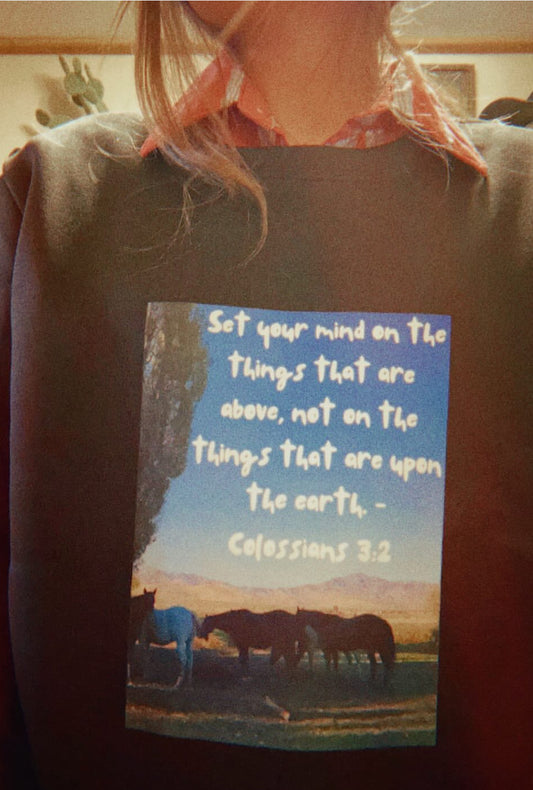 Things Above crewneck