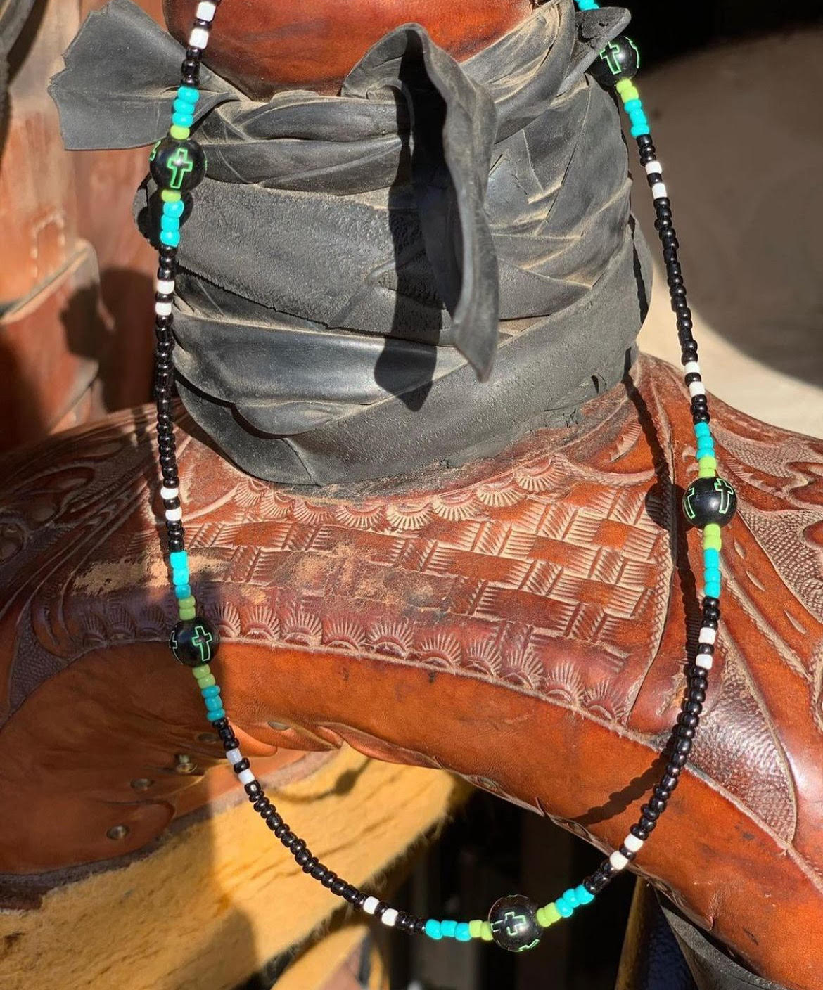 Ride with Faith necklace